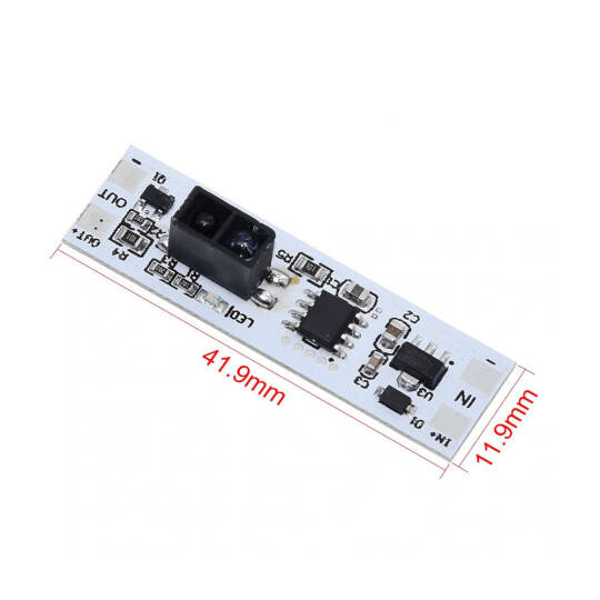 10 cm Infrared Sensörlü LED Anahtarı - DC 5-24V - 2