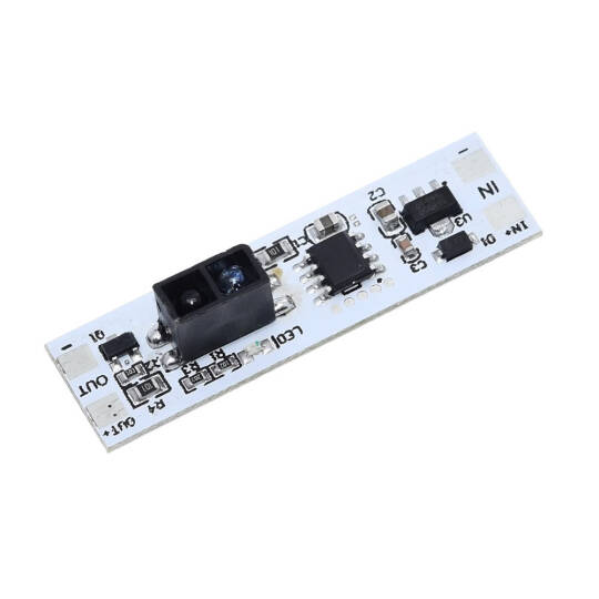 10 cm Infrared Sensörlü LED Anahtarı - DC 5-24V - 3