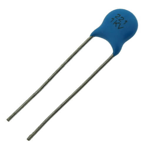 100pF 1 kV AC Y Sınıfı Güvenlik Kondansatörü - 5mm THT, %10
