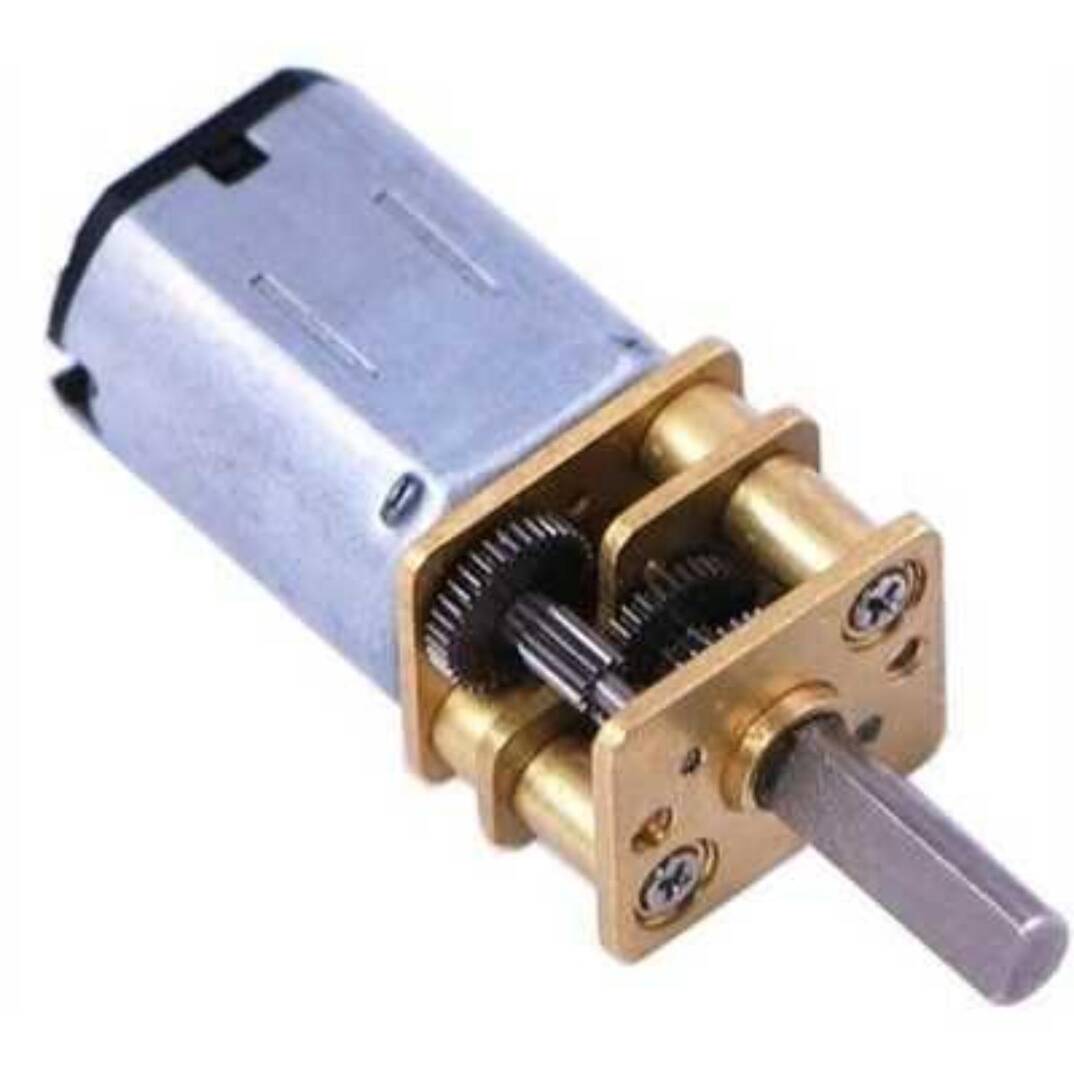 12V 12mm 200 RPM Redüktörlü Mikro DC Motor - 2