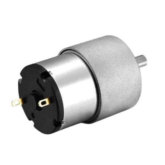 12V 35mm 319 RPM Redüktörlü DC Motor - Yüksek Devirli Metal Dişli - 2