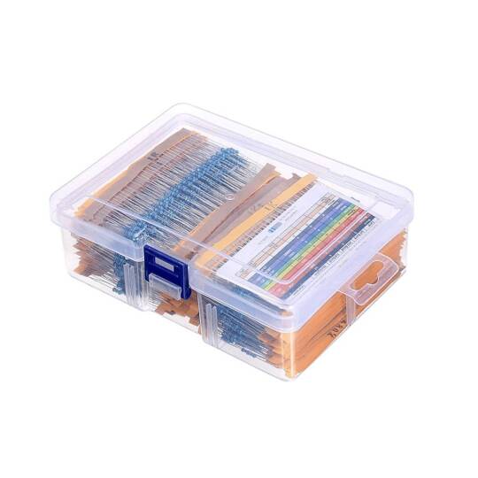 1300 Adet 1/4W Metal Film Direnç Seti