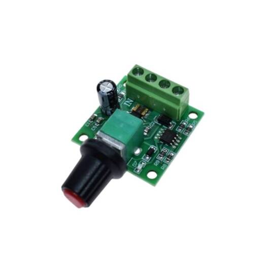 1.8-12V 2A PWM DC Motor Hız Kontrol Modülü - Potansiyometreli