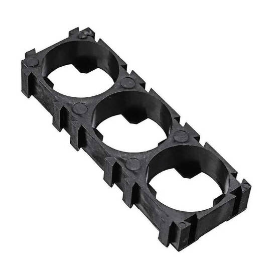 18650 3'lü Pil Tutucu Braket - Paket Aparatı