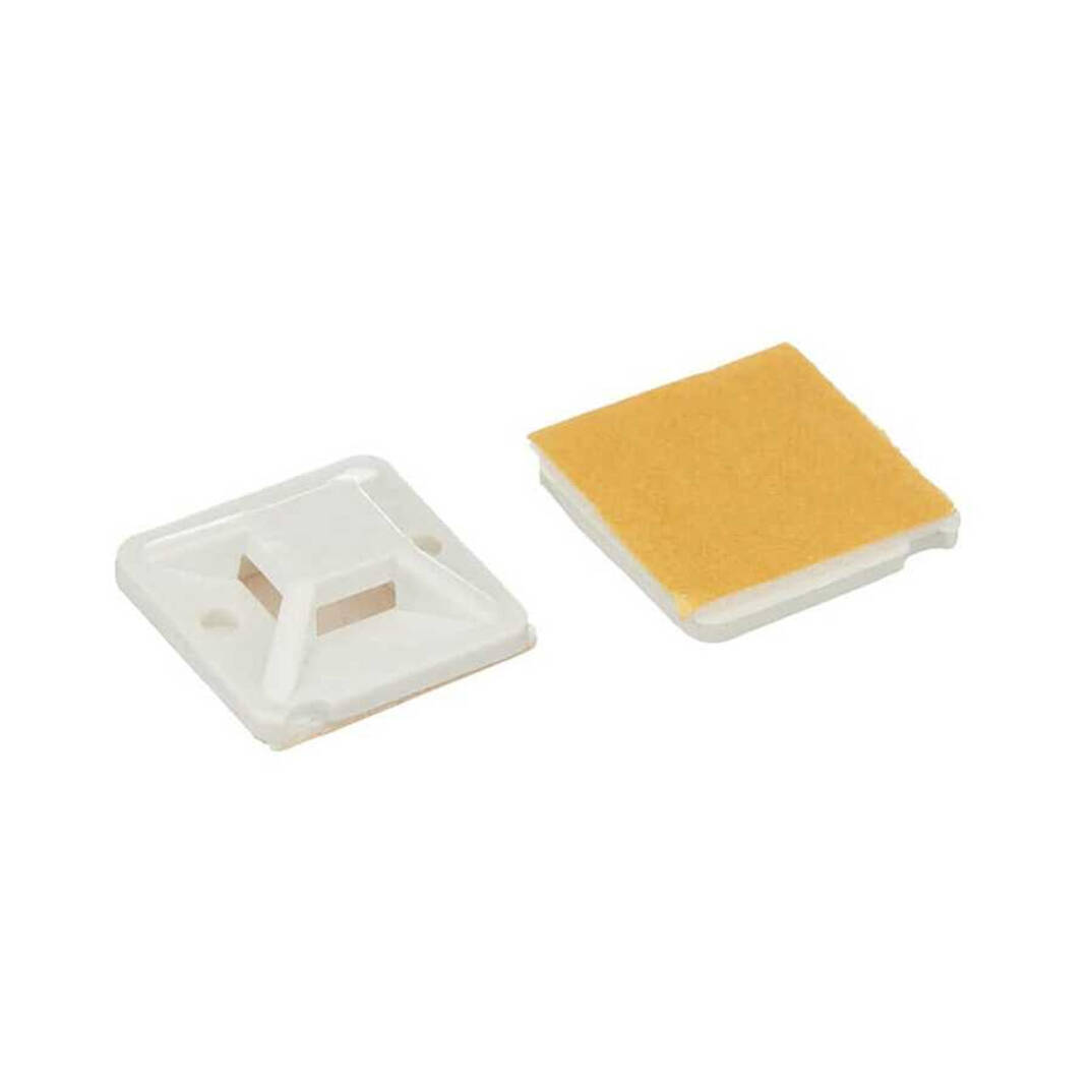 19x19mm Yapışkan Kablo Bağı Krosesi - 10 Adet - 1
