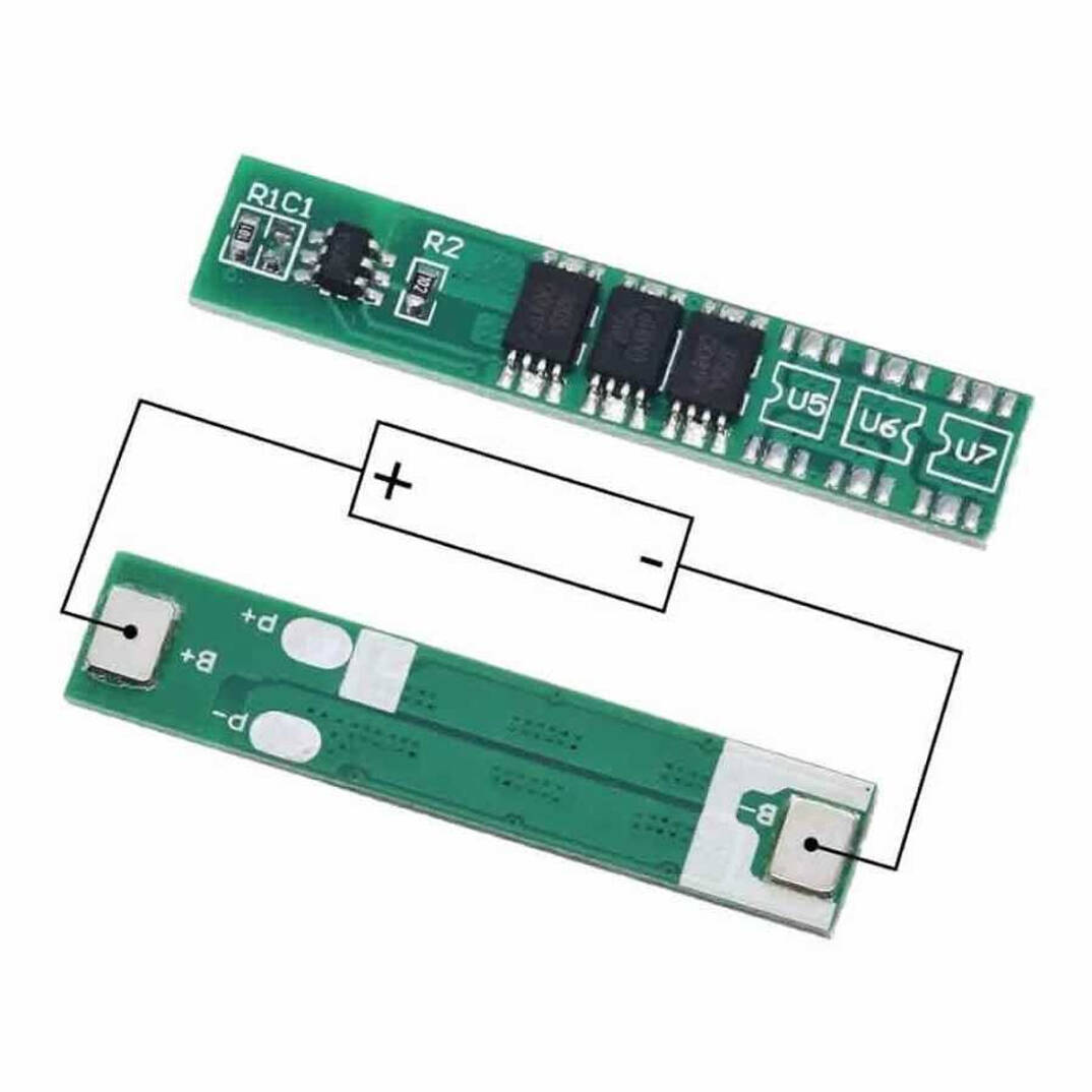 1S 6A BMS Pil Koruma Devresi - 4 MOSFETli - 2