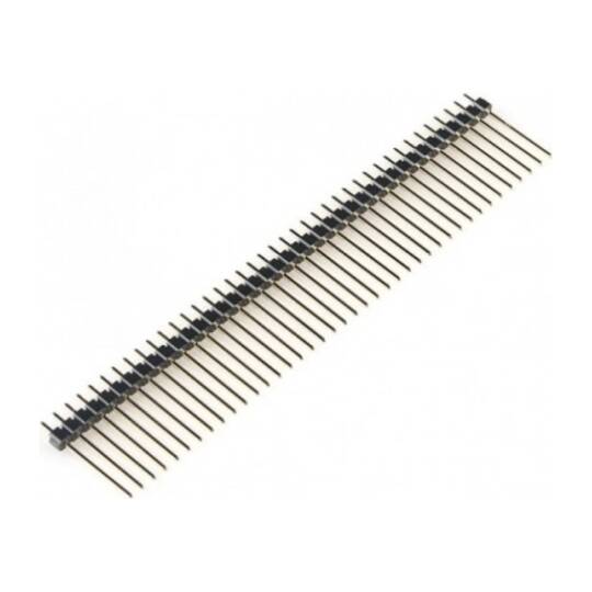1x40 Erkek Pin Header 15mm - 2.54mm, Uzun Pinli