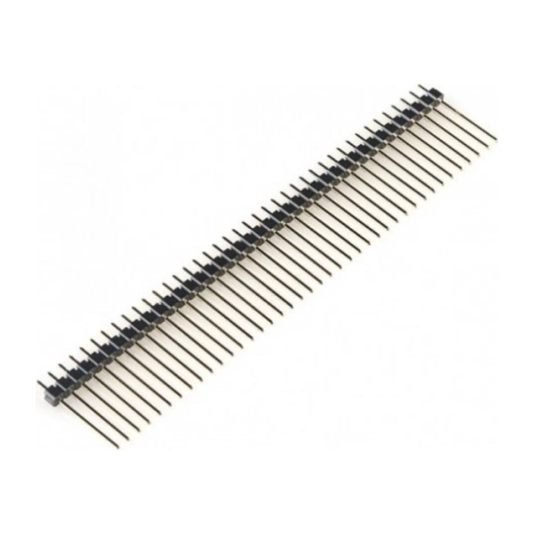 1x40 Erkek Pin Header 15mm - 2.54mm, Uzun Pinli - 1