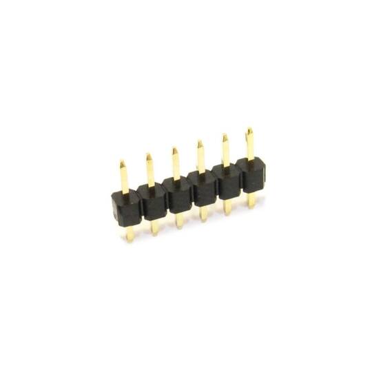 1x6 Erkek Pin Header - 2.54mm THT