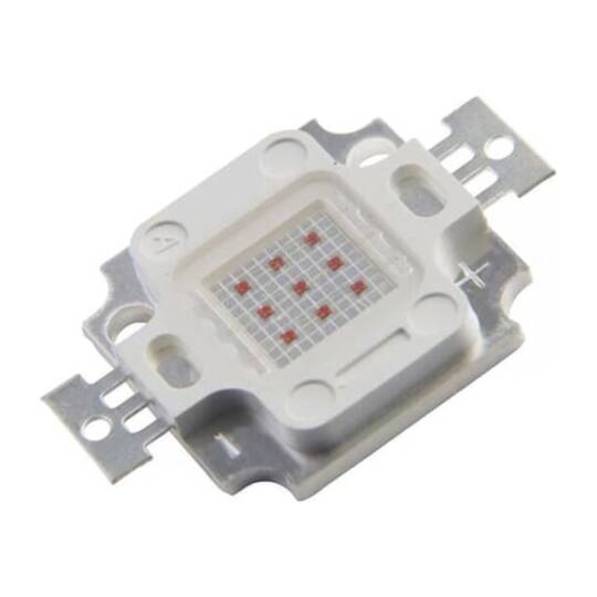 20W Kırmızı Power LED - 620-630nm, 31-34V