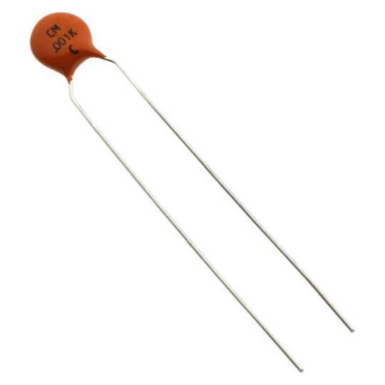 2.2nF 300V AC Seramik Disk Kondansatör - 5mm THT