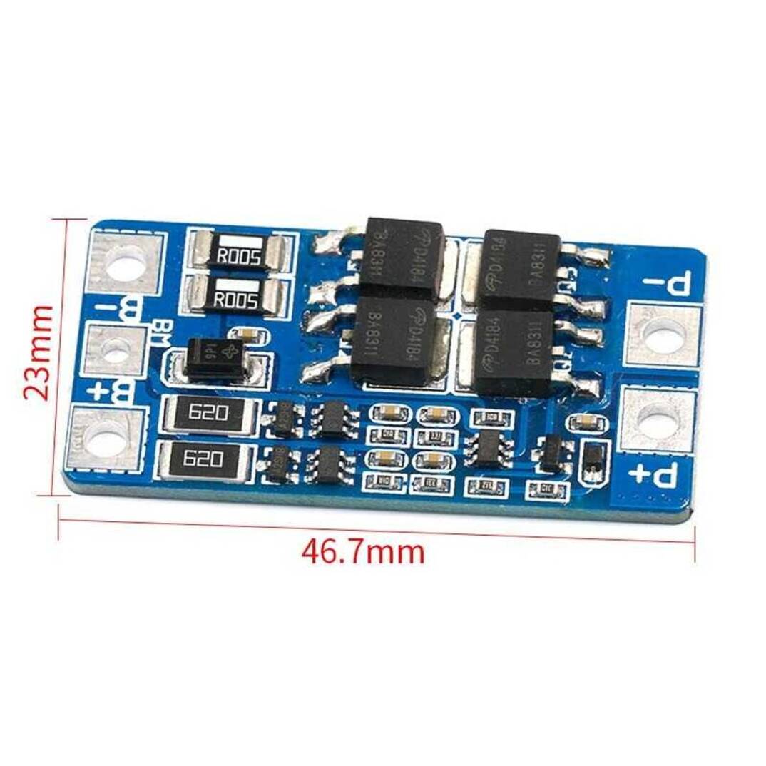 HX-2S-JH20 2S 10A BMS Pil Koruma Devresi - 7.4V - 4