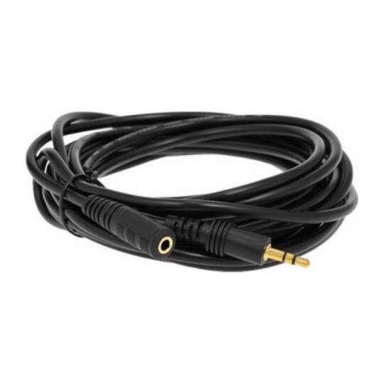 3.5mm Stereo Aux Uzatma Kablosu - Erkek-Dişi, 3 Metre