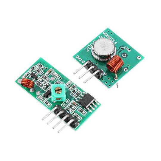 315 MHz RF Alıcı Verici Modül Seti - 2 Parça