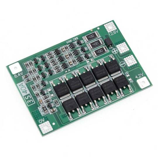 3S 40A BMS Lityum Pil Koruma Devresi - 12.6V