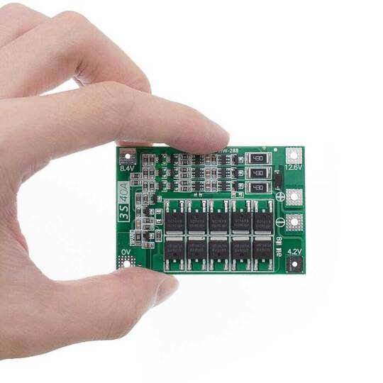 3S 40A BMS Lityum Pil Koruma Devresi - 12.6V - 4