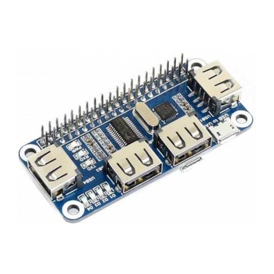 4 Port USB HUB HAT - Raspberry Pi İçin