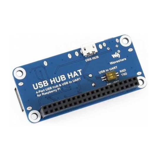 4 Port USB HUB HAT - Raspberry Pi İçin - 2