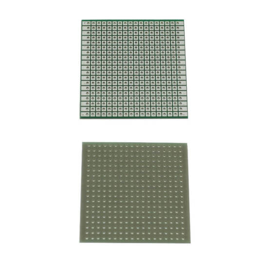 5x5 cm Delikli Pertinaks - Yeşil FR4, Tek Yüzlü Bakırlı, 2.54mm