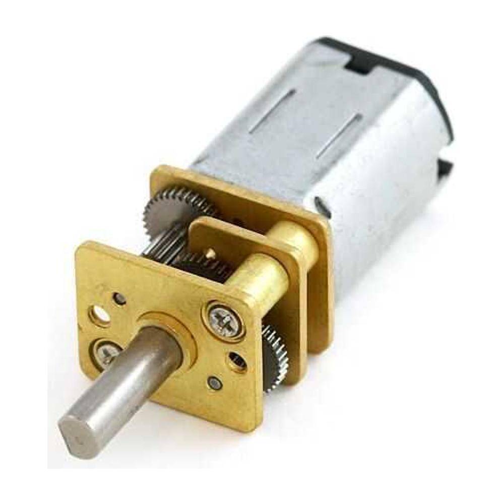 6V 12mm 60 RPM Redüktörlü Mikro DC Motor - 2