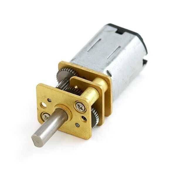6V 12mm 70 RPM Redüktörlü Mikro DC Motor - N20 Metal Dişli - 1
