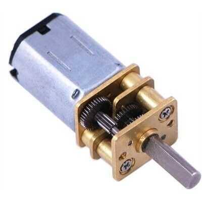 6V 12mm 70 RPM Redüktörlü Mikro DC Motor - N20 Metal Dişli - 2