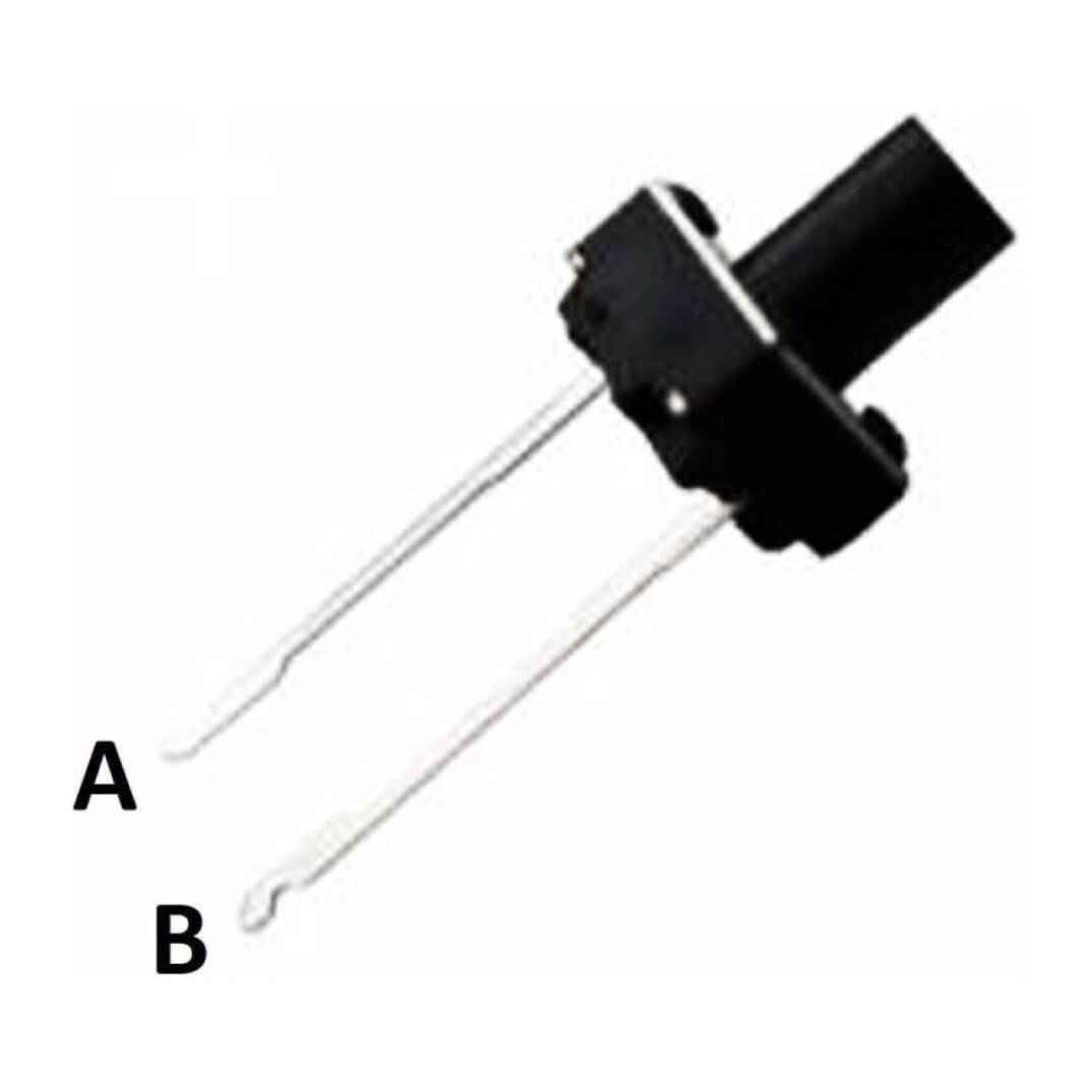 6x6x10mm Tact Buton - 2 Bacaklı, Uzun Gövde - 2