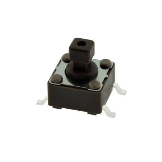 6x6x7.3mm SMD Tact Switch Buton - Dikey, 160gF