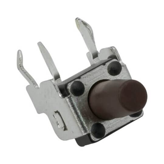 6x6x8.35mm Tact Switch Buton - 90° Yatık THT, 160gF - 2