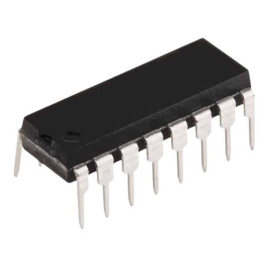 74HC193 DIP-16 Entegre - 4 Bit Yukarı-Aşağı Senkron Sayıcı