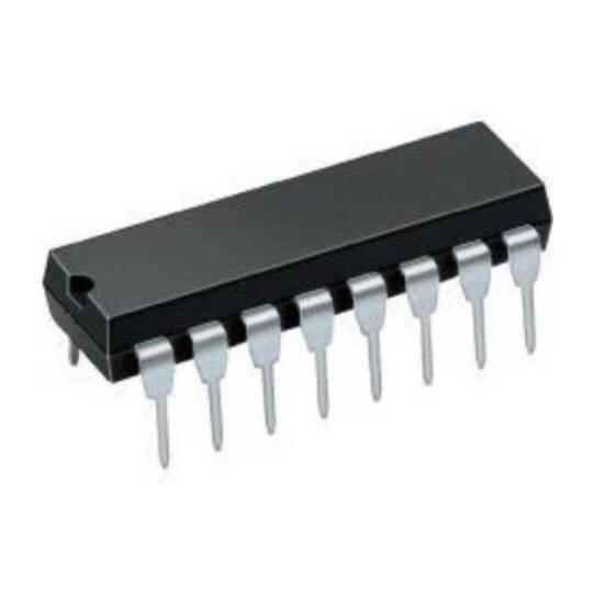 74LS161 DIP-16 Entegre - 4 Bit Senkron Sayıcı