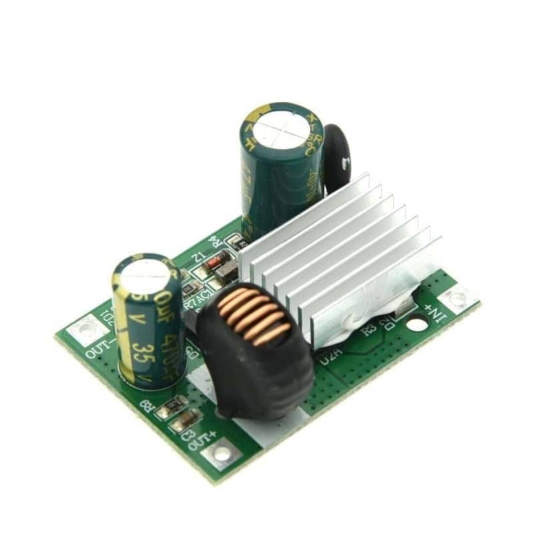 9-120V Giriş 5V 3A Sabit Çıkışlı Voltaj Düşürücü Modül - Soğutuculu - 2