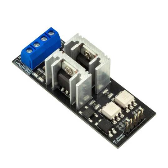 AC Dimmer Modülü - 2 Kanal, 110-400V 8A