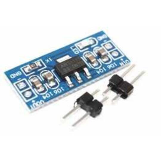 AMS1117 3.3V Gerilim Regülatör Kartı - 4.8-10V Giriş - 2