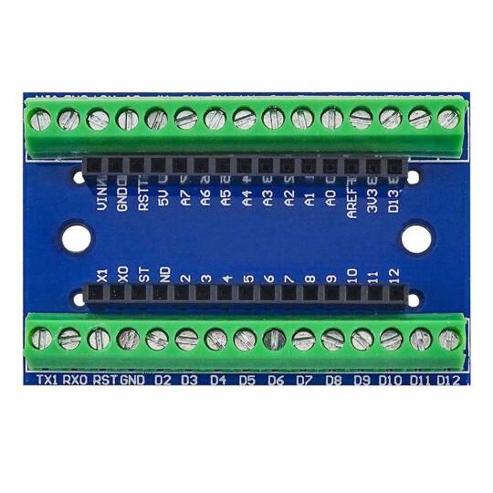 Arduino Nano Klemens Çevirici Shield - Vidalı Terminal Adaptör - 2