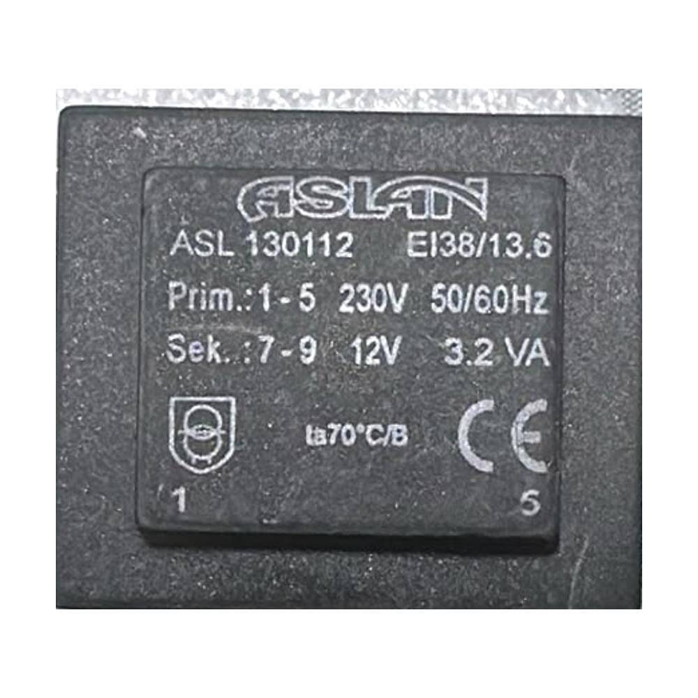 ASLAN ASL130112 PCB Tipi Trafo - 230V/12V 3.2VA, Kapalı Tip - 2