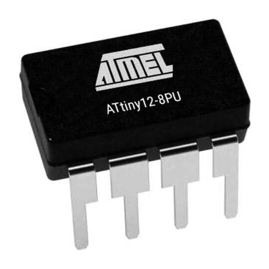 ATtiny12-8PU Mikrodenetleyici - 8 Bit, 8MHz, PDIP-8