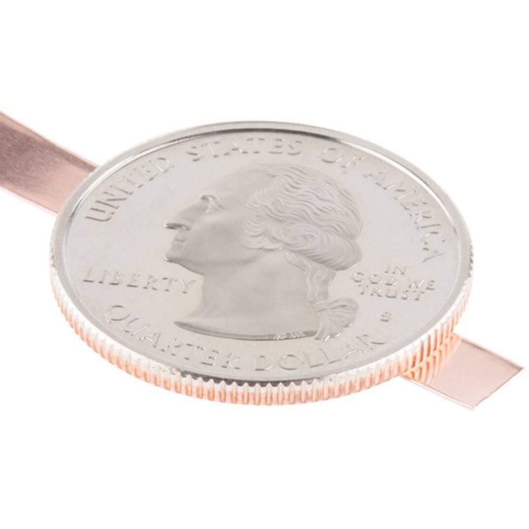 Bakır Bant 3 mm - 25 Metre, İletken Yapışkanlı - 2