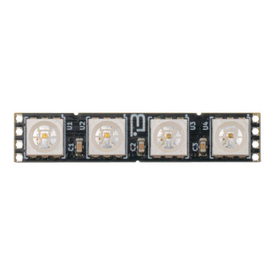 Boardoza Phoenix4 - 4'lü Adreslenebilir RGB LED Kartı, Zincirlenebilir
