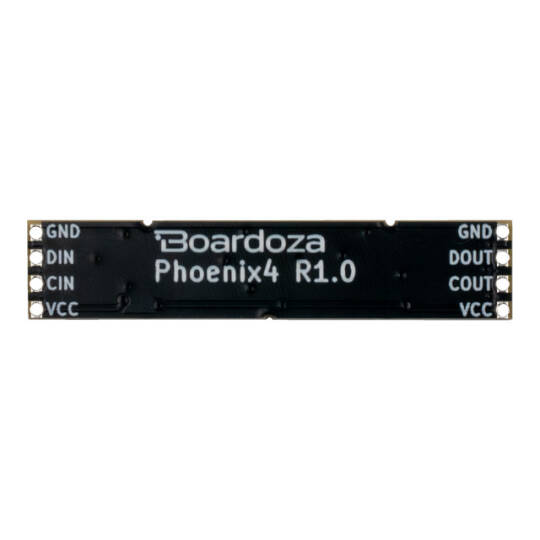 Boardoza Phoenix4 - 4'lü Adreslenebilir RGB LED Kartı, Zincirlenebilir - 2