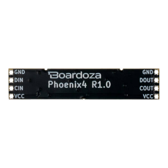 Boardoza Phoenix4 - 4'lü Adreslenebilir RGB LED Kartı, Zincirlenebilir - 2