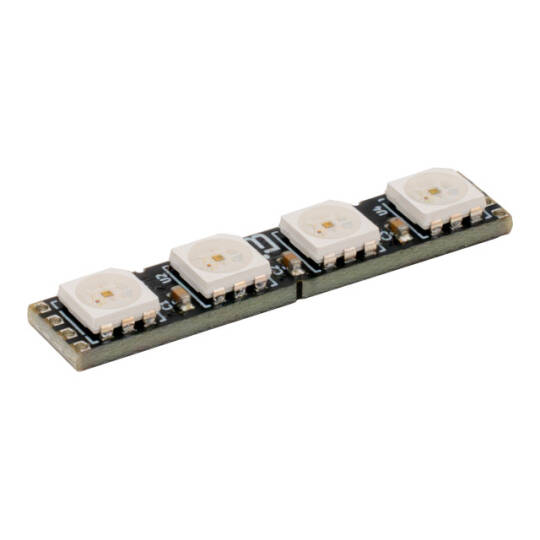 Boardoza Phoenix4 - 4'lü Adreslenebilir RGB LED Kartı, Zincirlenebilir - 3