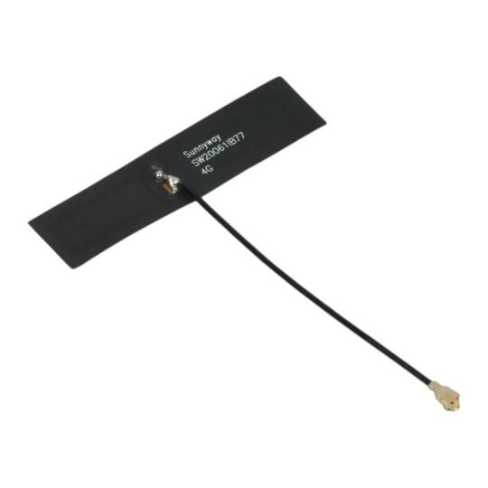Çok Bantlı FPC Anten - 4G/3G/2G/LPWA, 52x14mm, İpex MHF1 Konnektörlü