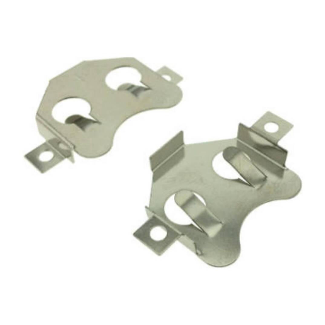 CR2032 SMD Metal Pil Yuvası - Lehimli Montaj - 1