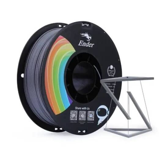 Creality Ender PLA Plus Filament 1.75mm 1kg - Gri - 2