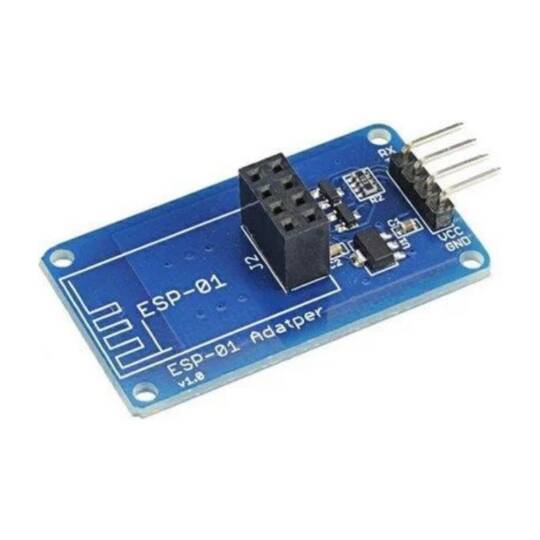 ESP-01 Adaptör Kartı - 3.3V Regülatörlü Breadboard Çevirici