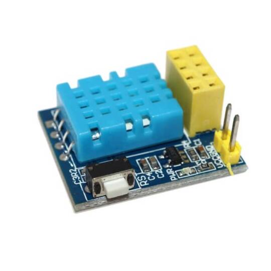 ESP-01 DHT11 Sıcaklık ve Nem Sensörü Kartı - WiFi - 2