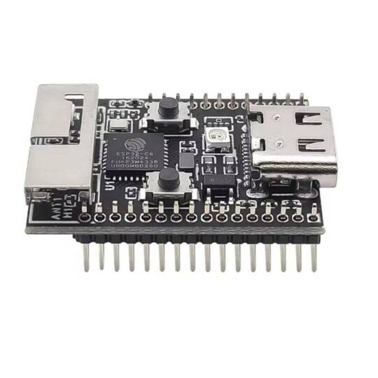 ESP32-C6 N4 WiFi 6 Bluetooth Geliştirme Kartı - 4MB Flash, USB Type-C - 3