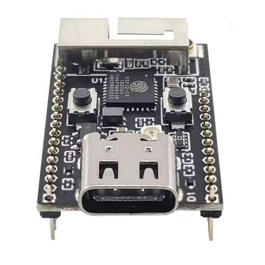 ESP32-C6 N4 WiFi 6 Bluetooth Geliştirme Kartı - 4MB Flash, USB Type-C - 4
