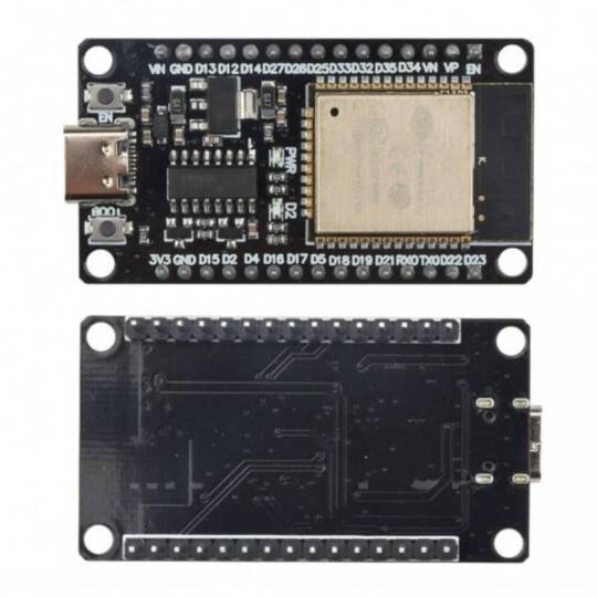 ESP32 WiFi Bluetooth Geliştirme Kartı - 30 Pin, USB Type-C, CH340 - 2